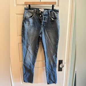 Frame Denim Blue Skinny Jeans Classic Style